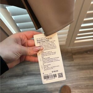 lululemon athletica Smooth Fit Pull-On High-Rise Pant - Tan